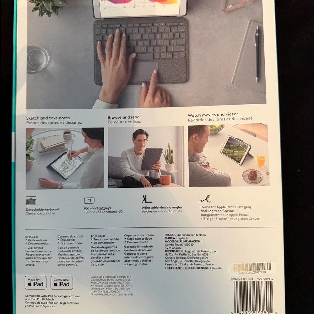 Logitech Combo Touch Keyboard with Case